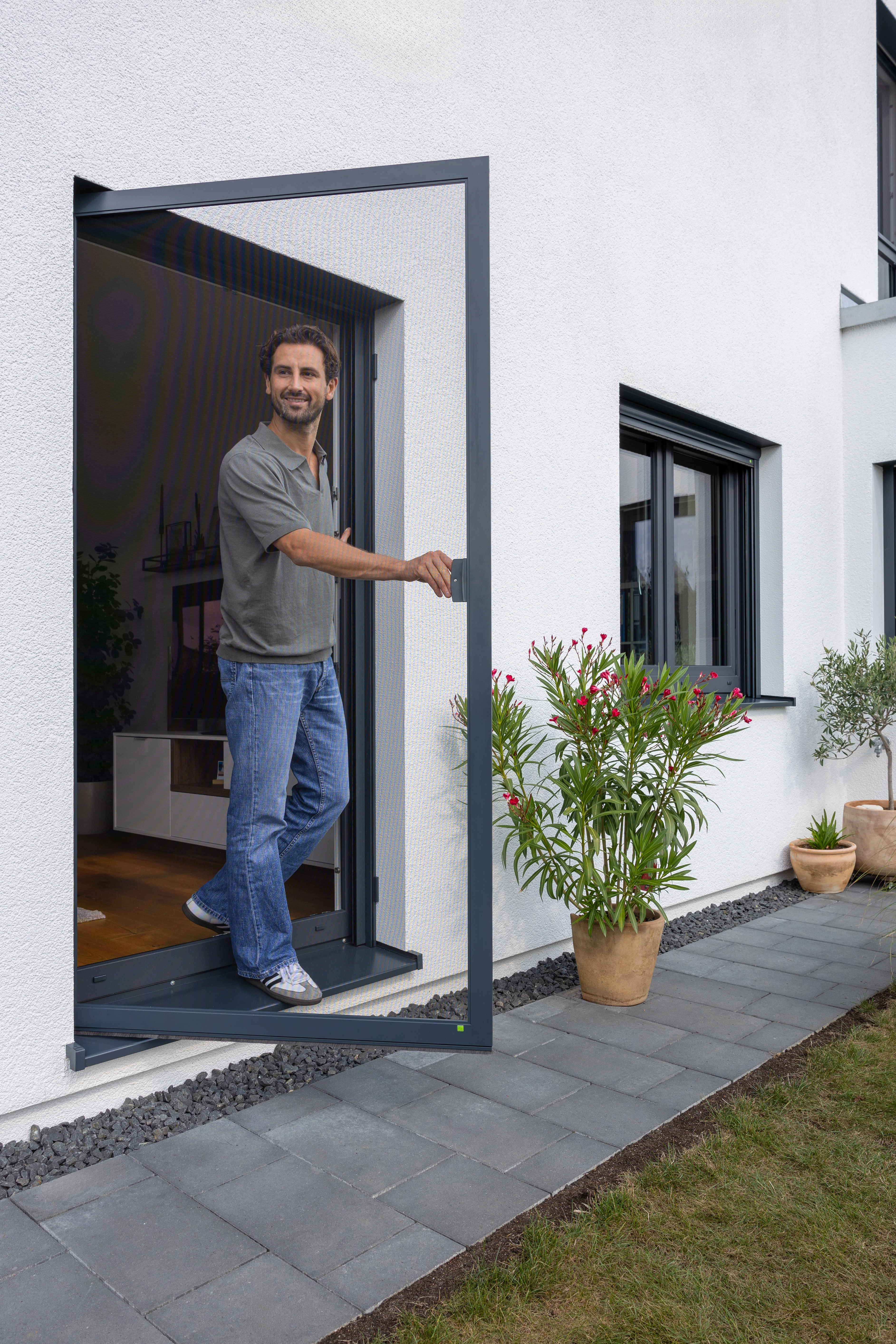 Verschiedene Fliegengitter